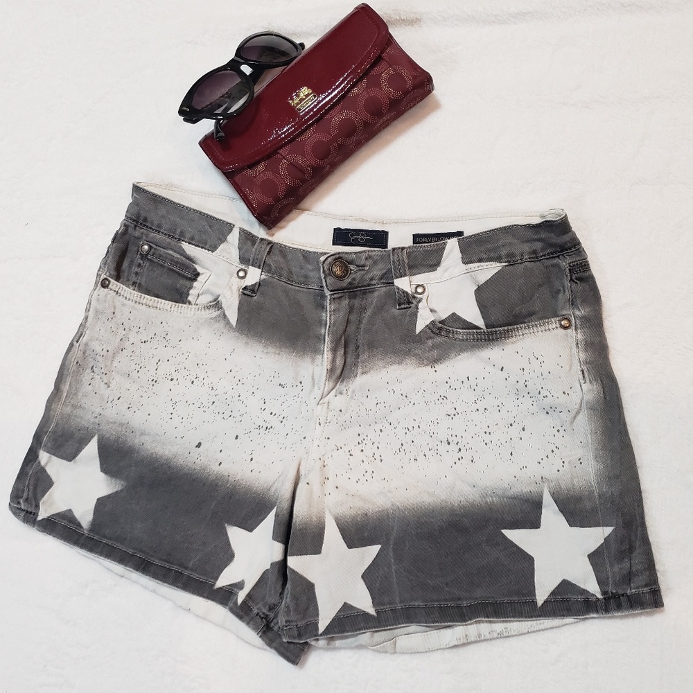 Jessica Simpson Forever Low Rise Jean Shorts